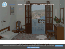 Tablet Screenshot of hotelalbatrosamopi.gr